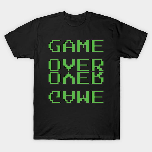Game Over Reflection T-Shirt by emojiawesome
